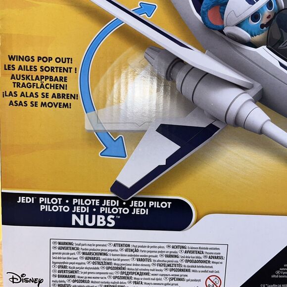 Star Wars Young Jedi Adventures Nubs and Jedi Pilot Vehicle Set - Picture 7 of 7